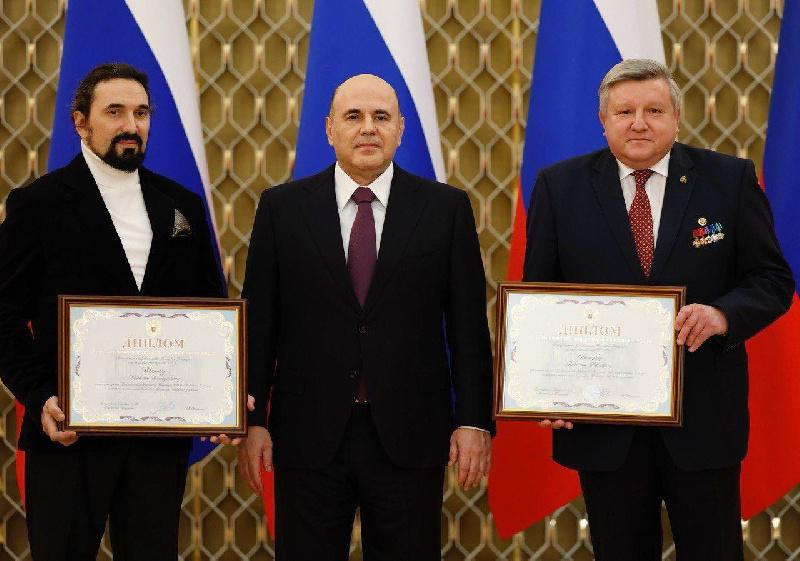 Премьер-министр РФ Михаил Мишустин наградил создателей мемориала «Александр Невский с дружиной» в деревне Самолва Гдовского района.
