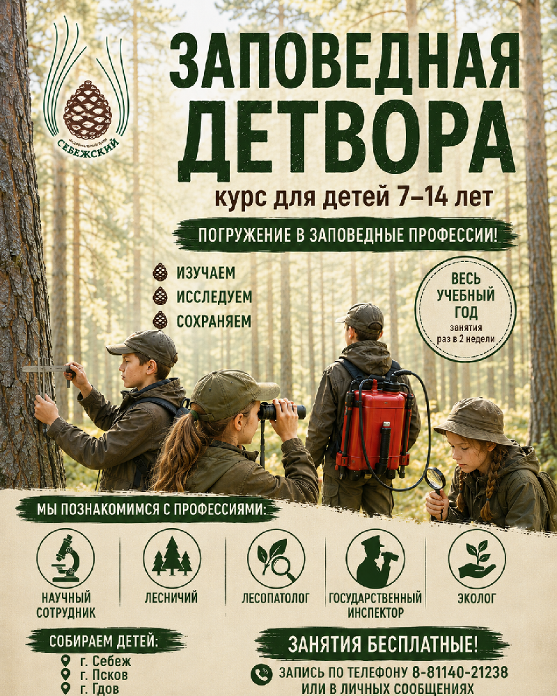 Заповедеая детвора
