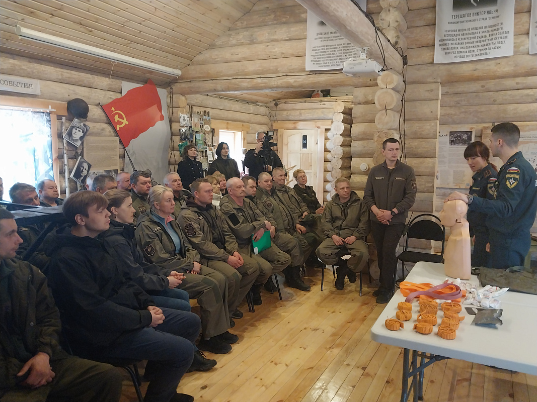 В национальном парке начался пожароопасный сезон