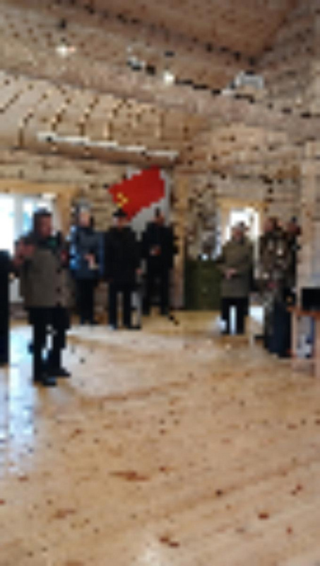Состоялось первое посещение интерактивного экспозиционно-выставочного пространства "Школа партизанского мастерства"