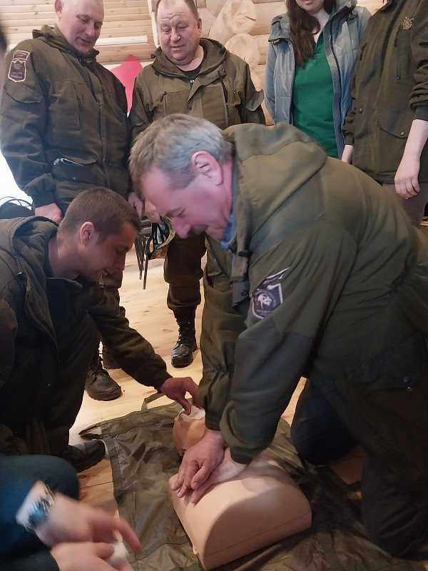 В национальном парке начался пожароопасный сезон