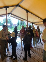 Участники историко-культурного форума "Истоки" посетили Национальный парк “Себежский”