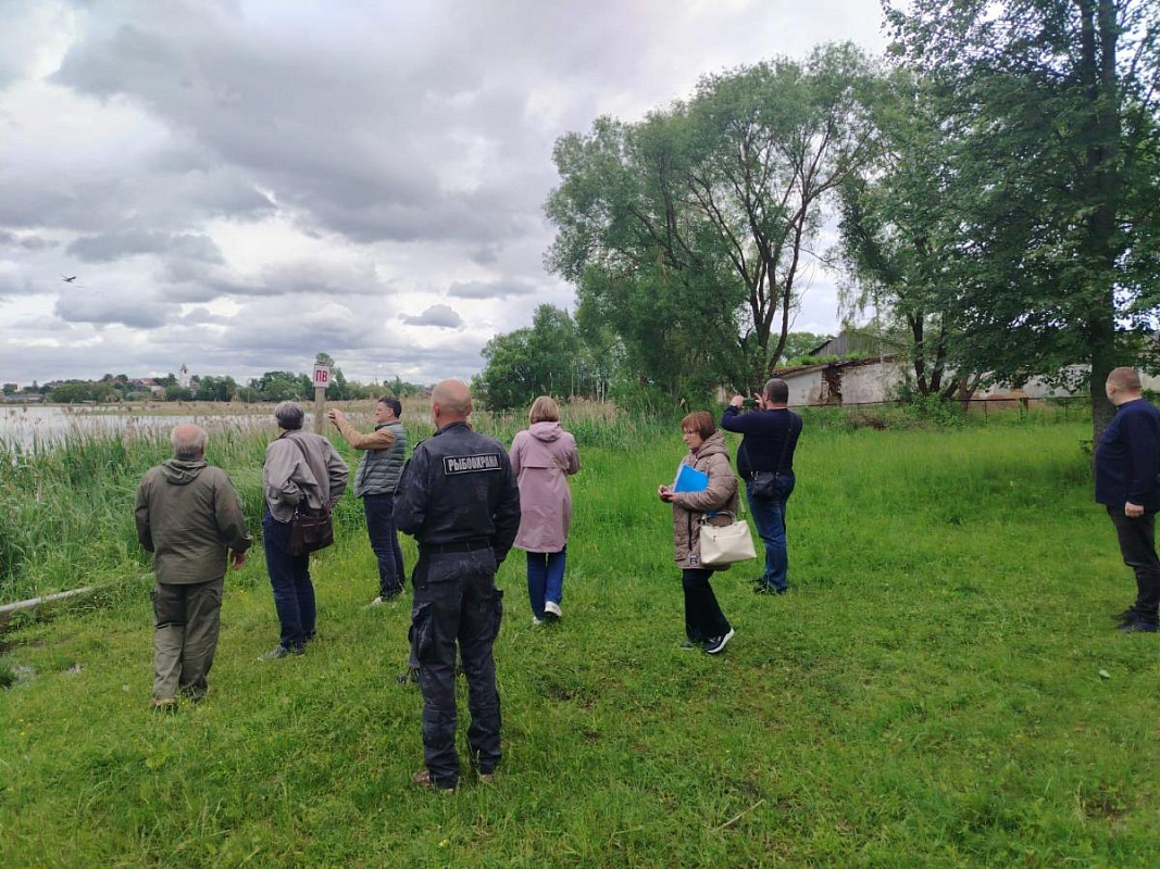 Первое заседание комиссии по обследованию участков водных объектов 